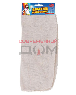 Салфетка хозяйственная 30x30см КВ62-4